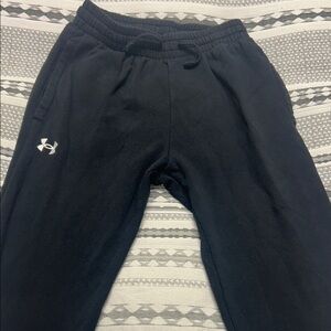 Under Armour Jet Black Performance Sweatpants - Men’s medium Joggers